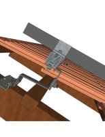Schrägdach Pfannendach für 2 Module 30 mm Befestigungsset