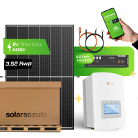 3,68 kWp Photovoltaikanlage Trina Solar mit 3,5 kWh...