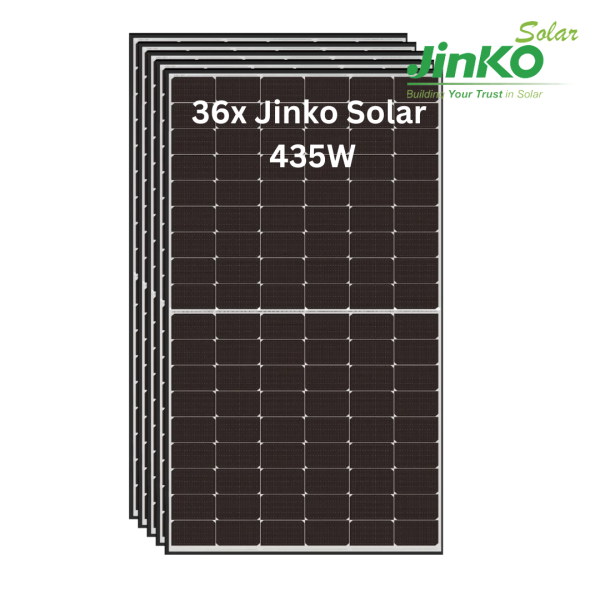 36x Jinko Solar N-Type Tiger Neo 435W Black Frame - Mindestabnahme 36 Stück!