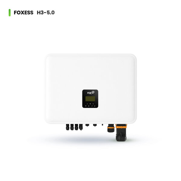 FoxESS H3 5kW H3-5.0-E Hybrid Inverter 3-phase incl. Wifi Module & Energy Meter