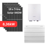 8,36 kW Trina Solar Vertex S+ 440W  & Sungrow...