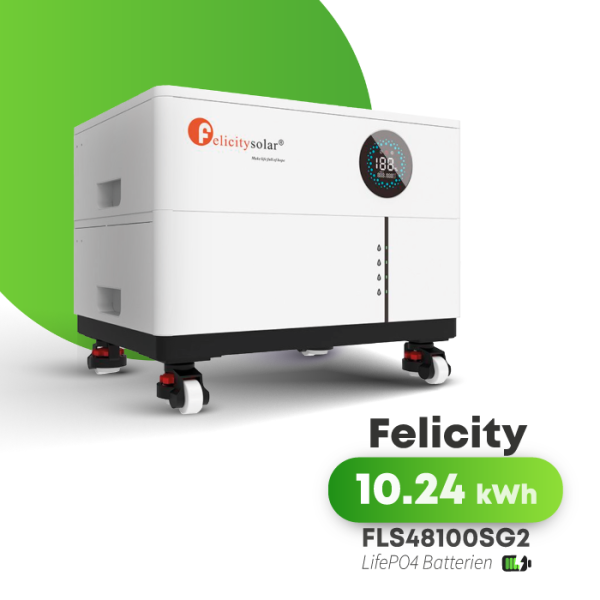 Felicity Stapelspeicher | 10,24 kWh | Erweiterbar | FLS48100SG2 | LiFePO4