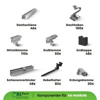 Schletter (SL-Rack) - Substructure for Pitched Roof with...