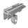 SL-Rack Endklemme Vario mit Erdung, für Modulrahmenhöhen 30-50 mm 91114-00
