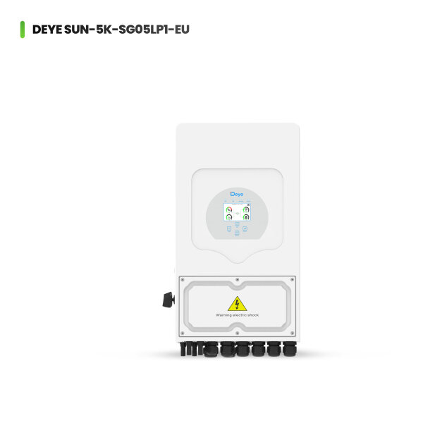 Deye SUN-5K-SG05LP1-EU 5kW Niedervolt Hybrid-Wechselrichter 1-Phasig
