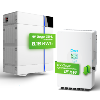 Hybrid-Set: Deye 12kW Hybrid-Wechselrichter + 8kWh Deye Speicher GB-L8-Pro