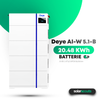 Deye AI-W5.1-B - 20,48kWh Niedervolt-Speicher-Set