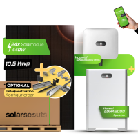 PV-Komplettset: 10,92kWp JA Solar + 10kW Huawei Hybrid +...