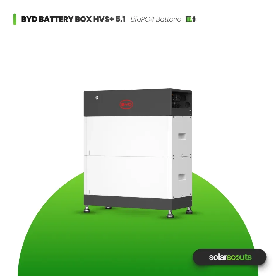 BYD Battery Box HVS+ 5.1 Batteriespeicher Hochvolt