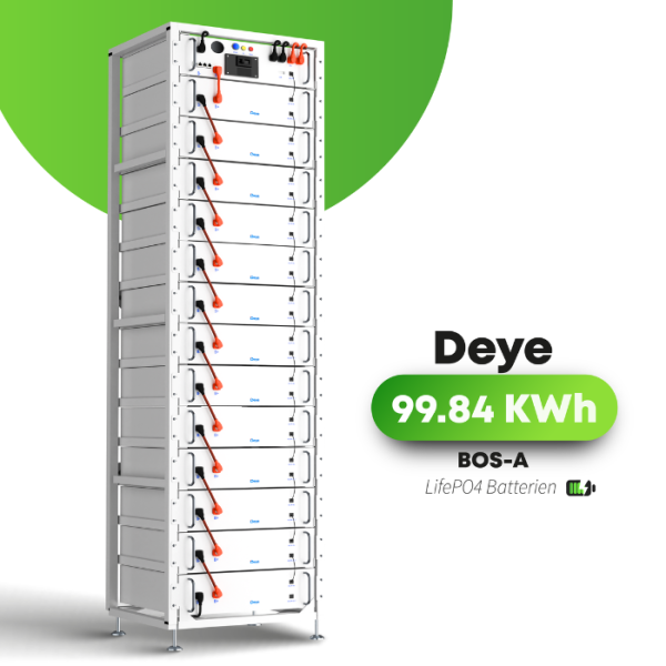 Deye BOS-A100 - 100kWh Hochvolt-Speicher-Set