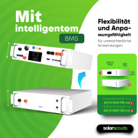 Deye BOS-A100 - 100kWh Hochvolt-Speicher-Set