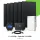 2000W Balcony Power Plant Set (2700Wp) - Ja Solar 450W - APsystems EZHI with Felicity LPBA48100-OL (LUX-E-48100LG04) 5.12 kWh