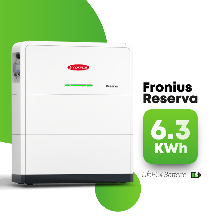Fronius Reserva 6,3 kWh Speicherpaket mit zwei Modulen
