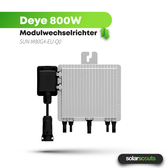 Deye 800W SUN-M80G4-EU-Q0 Mikrowechselrichter B-Ware