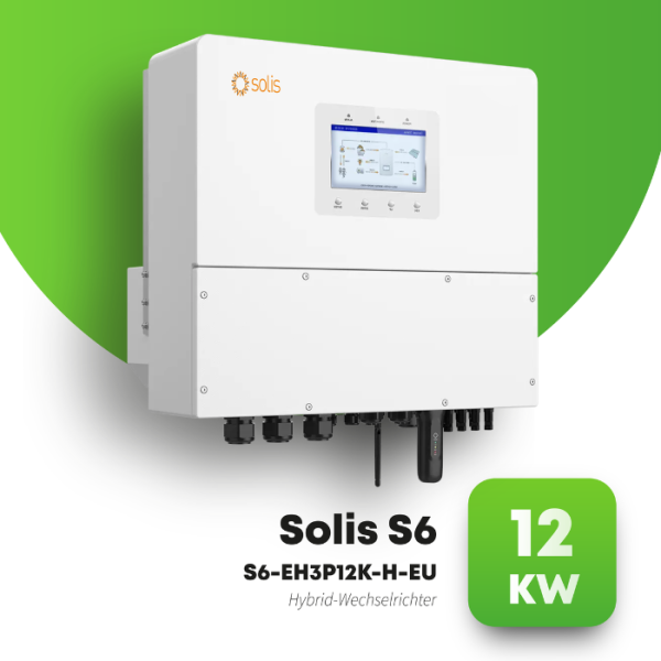 Solis S6-EH3P12K-H HV Hybridwechselrichter 12kW 3-Phase