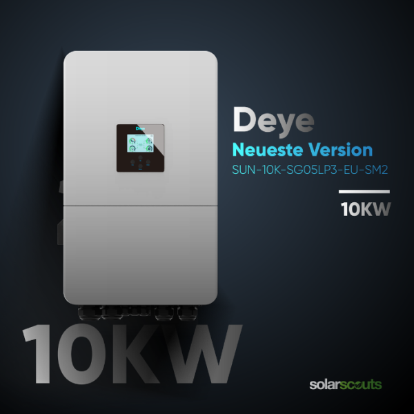 Deye SUN-10K-SG05LP3-EU-SM2 Hybridwechselrichter Dreiphasig B-Ware