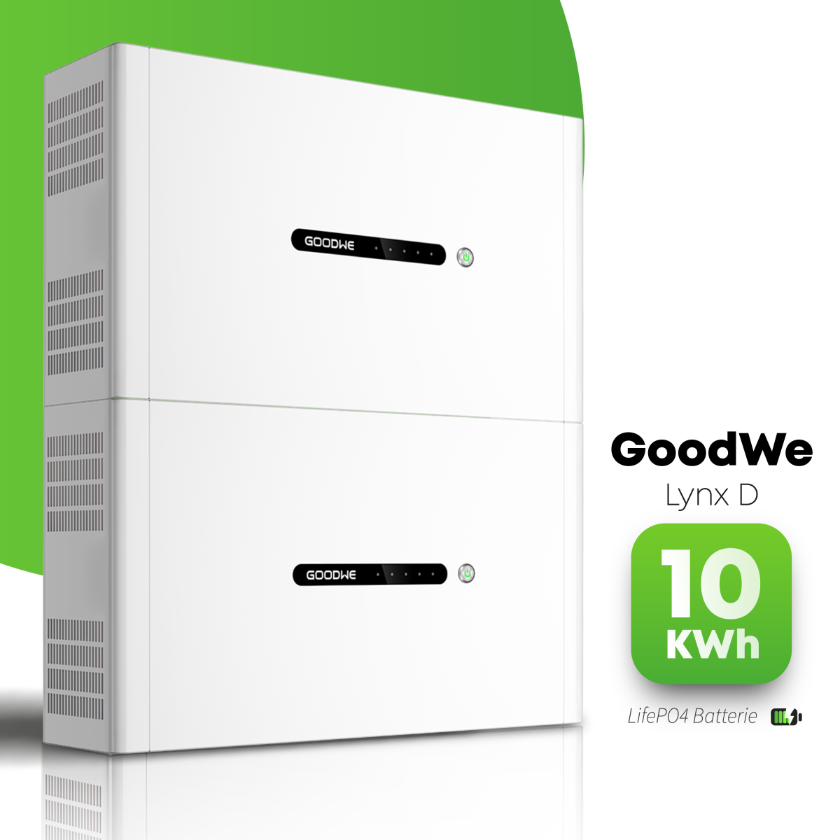 GoodWe Lynx D Batteriespeicher mit 10 kWh und Standfuß