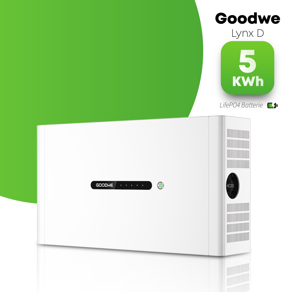 GoodWe Lynx D Batteriespeicher mit 5 kWh und Wandmontage