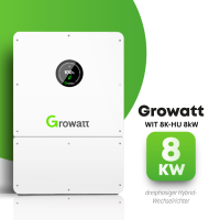 Growatt WIT 8K-HU 8 kW dreiphasig Hybrid-Wechselrichter