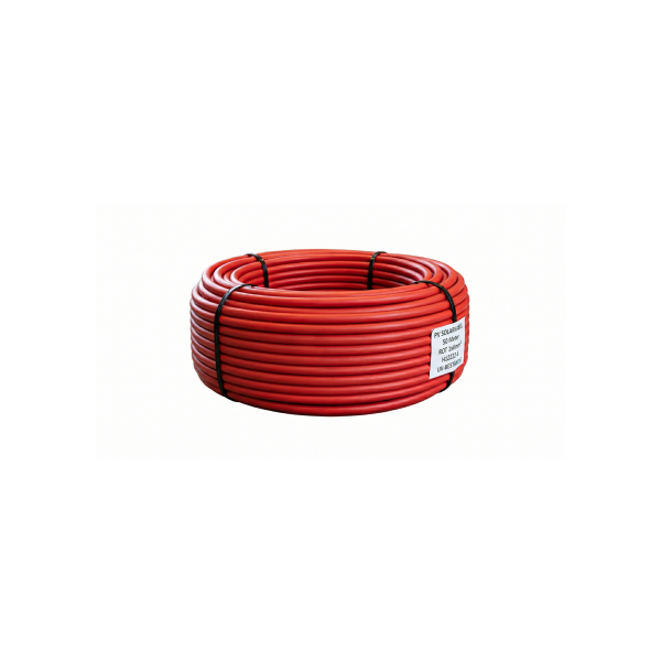 Solarkabel MC4 6mm² 50m H1Z2Z2-K Rot