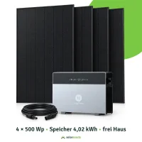 Балконна електростанція 2000 Вт Hoymiles 4020 X Full Black