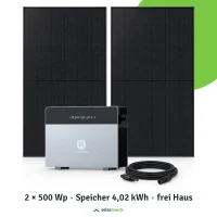 Балконна електростанція 1000 Вт Hoymiles 4020 X Fullblack