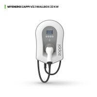myenergi zappi V2.1 Wallbox 22 kW inkl. 6,5m Typ-2 Kabel,...