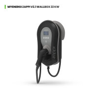 myenergi zappi V2.1 Wallbox 22 kW inkl. 6,5m Typ-2 Kabel,...