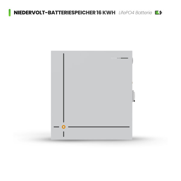 Pytes V16 LiFePO4 Niedervolt-Batteriespeicher 16 kWh 51,2V (Outdoor, IP66, inkl. Heizung)