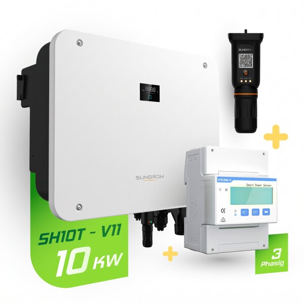 Sungrow SH10T 10kW Hybrid Wechselrichter inkl. Smartmeter