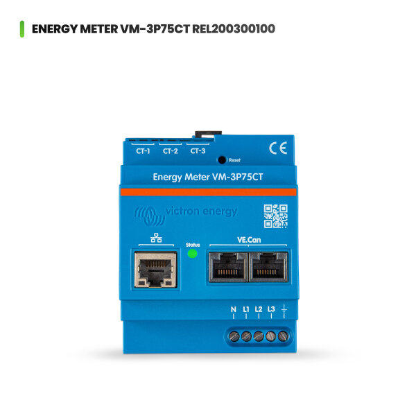 Victron Energy Meter VM-3P75CT REL200300100
