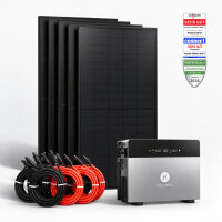 Balkonkraftwerk 2500W Hoymiles 4020 X Full Black