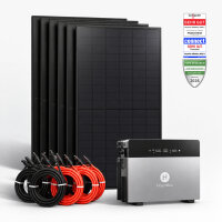 Balkonkraftwerk 3000W Hoymiles 4020 X Full Black
