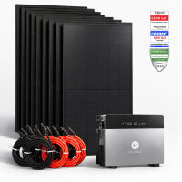 Balkonkraftwerk 4500W Hoymiles 4020 X Full Black