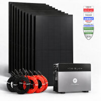 Balkonkraftwerk 5000W Hoymiles 4020 X Full Black
