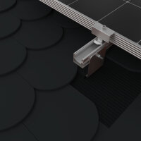K2 Systems SingleHook FlatTile sheet metal, anthracite