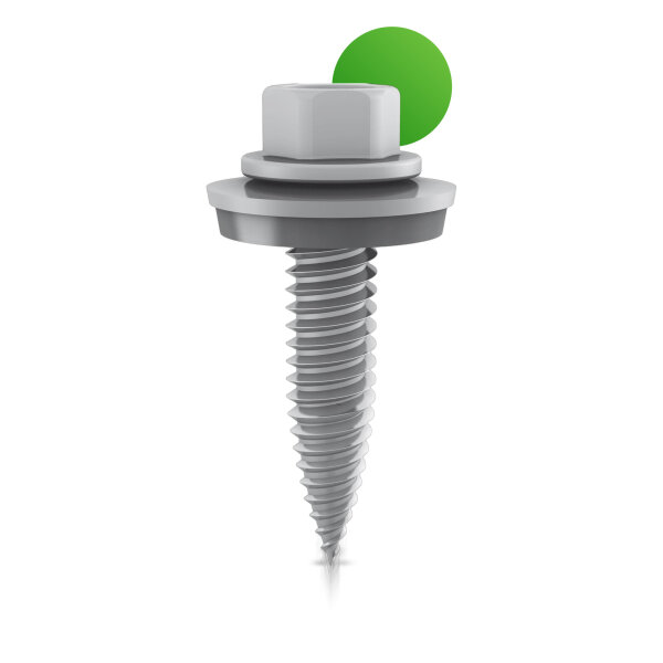 K2 Systems Gewindeformende Schraube 6x25