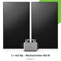 Комплект балконной электростанции 930 Wp: Hoymiles...